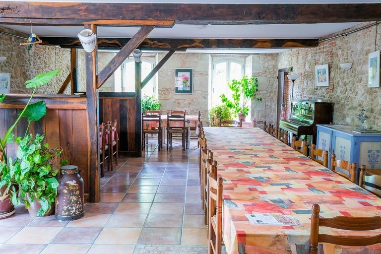 La salle à manger des groupes