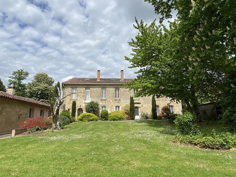 Le parc et la maison principale