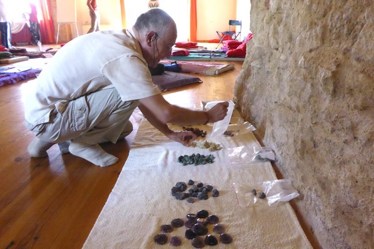 Préparation des pierres