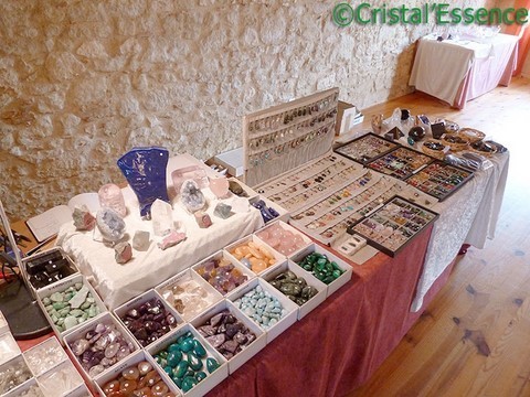 Les pierres du stand