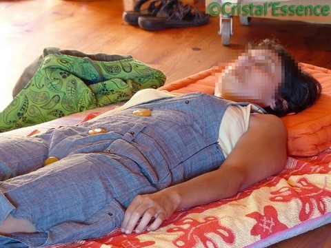 Un stagiaire en plein exercice